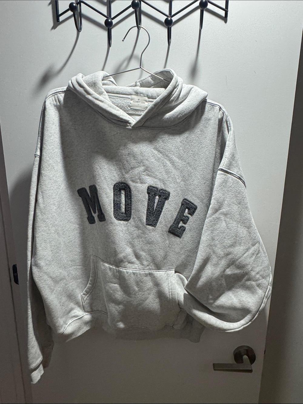 Azurfit- MOVE Crewneck Hoodie - Light Gray women’s Pullover